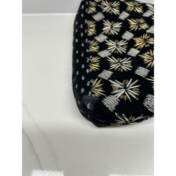 Vintage Black and Gold and silver Walborg Purse - Picture 3 of 10